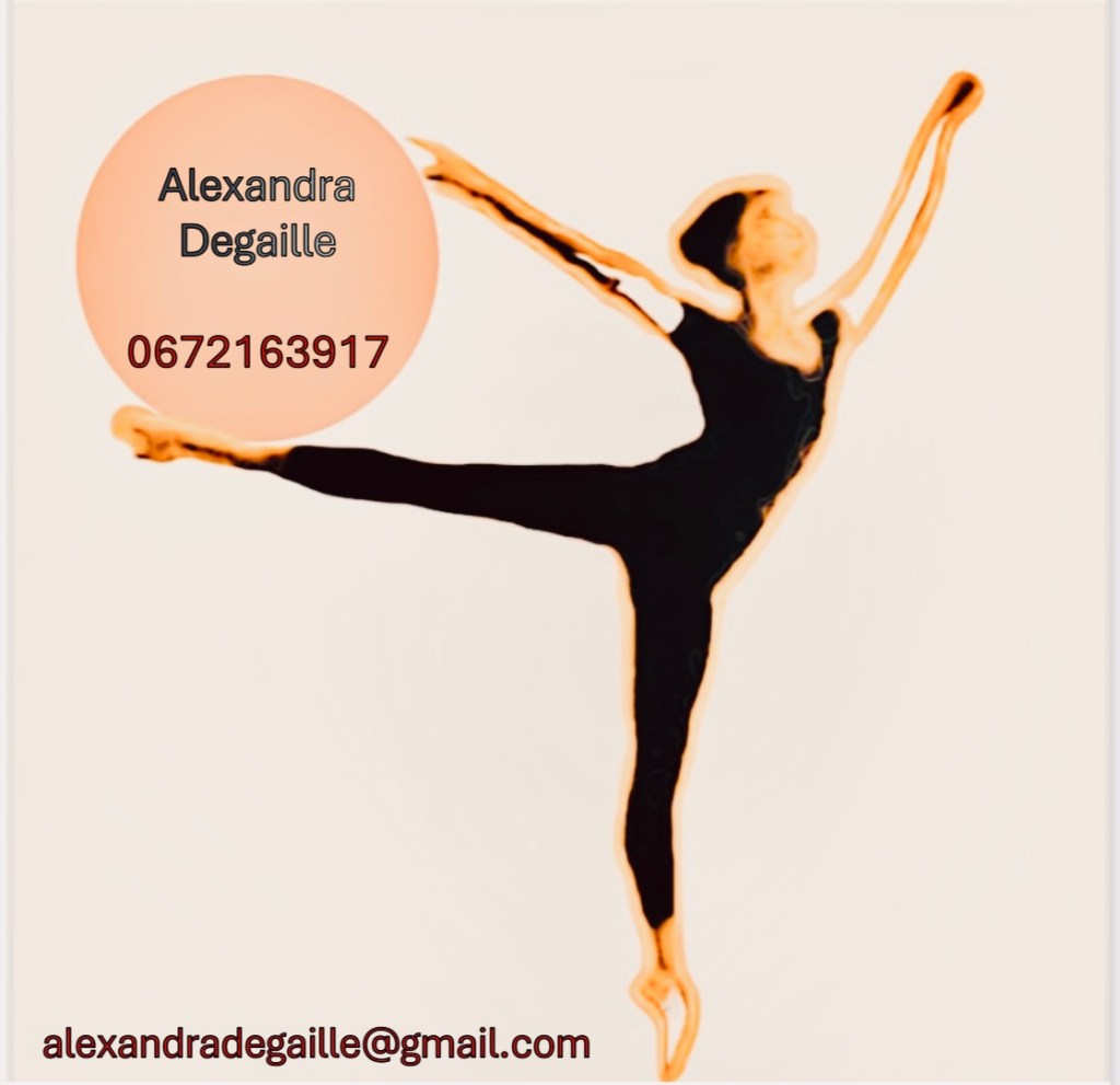 Alexanda Degaille cours de danse classique et de barre au sol à Paris