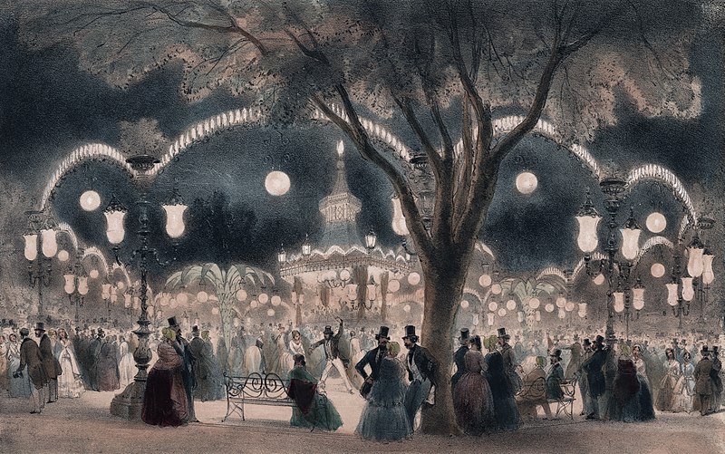 Le Bal public - le Bal Mabille