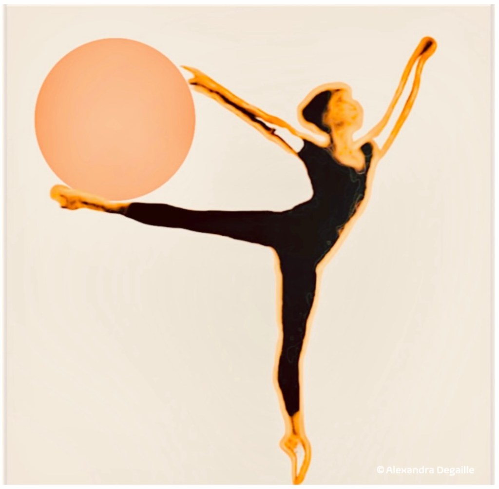 Alexandra Degaille danse à Paris